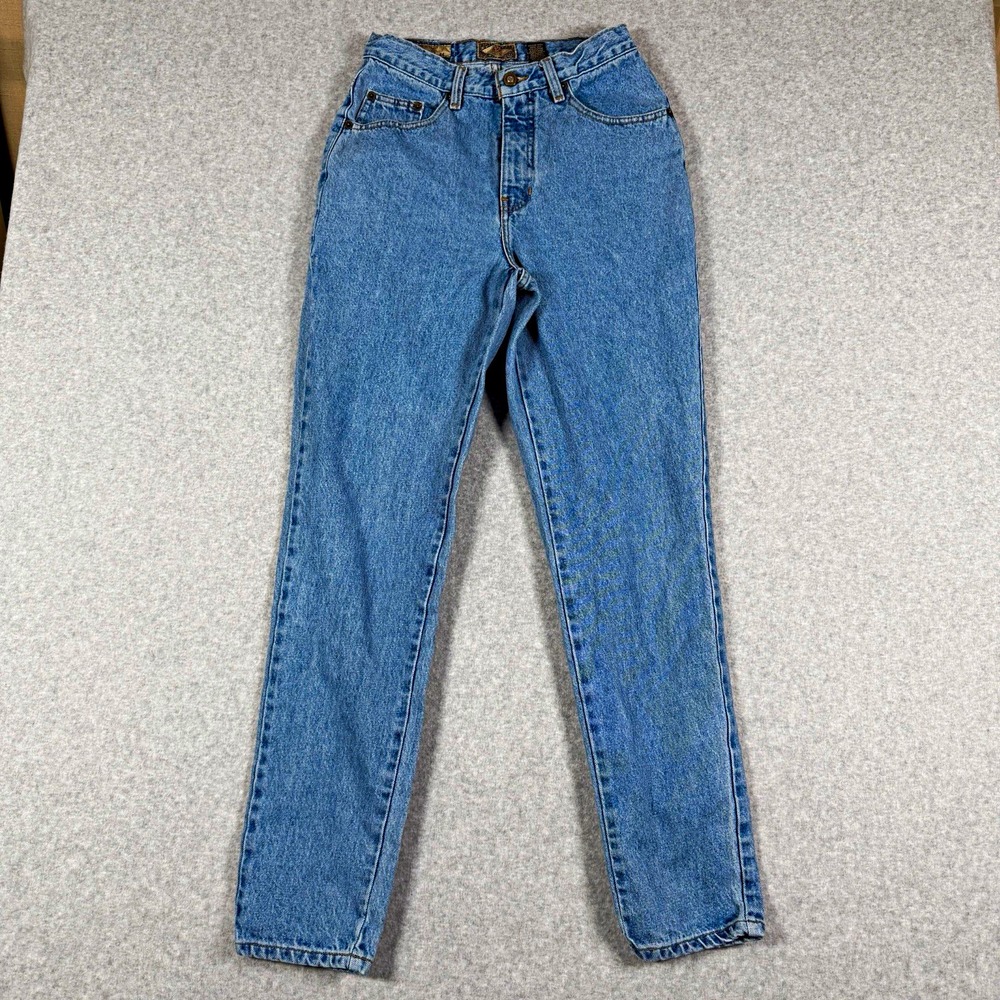 Vintage 90s Express No 4 EXP Jeans Womens 9/10 High Rise Tapered Mom